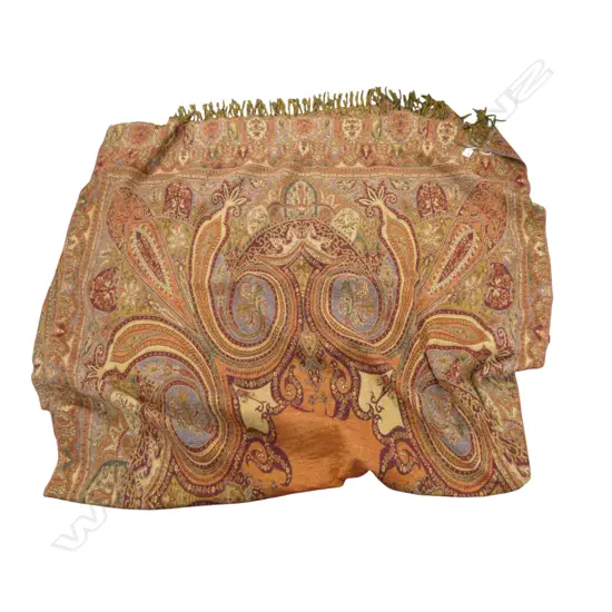 PAISLEY WOOL BLANKET