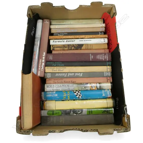 BOX OF BOOKS CLASSIC CARS ETC