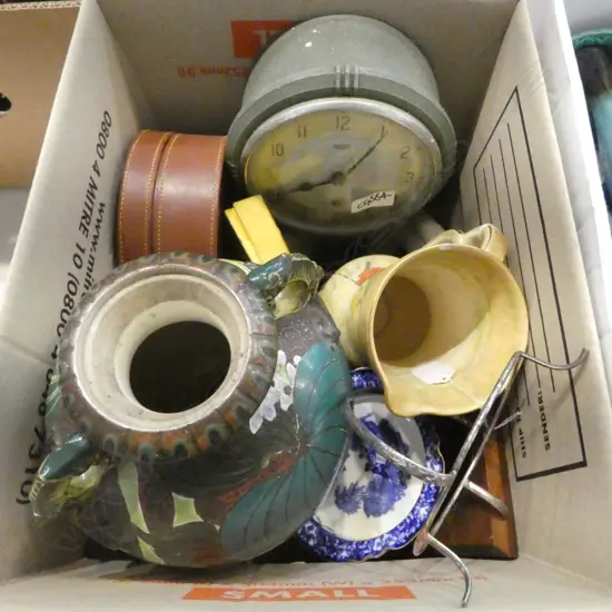 ASST. COLLECTABLES; CHINA, CLOCK, etc