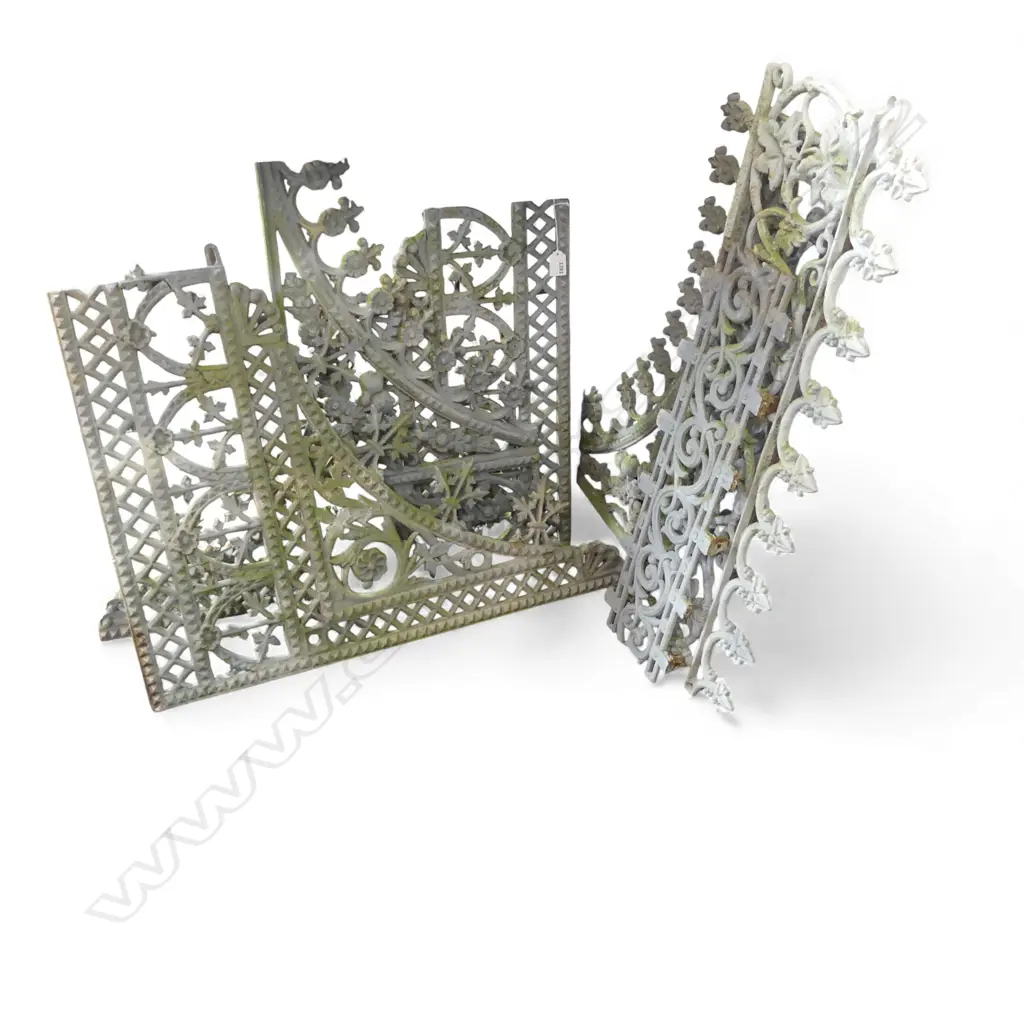 6 PCES METAL FRETWORK Image 1++