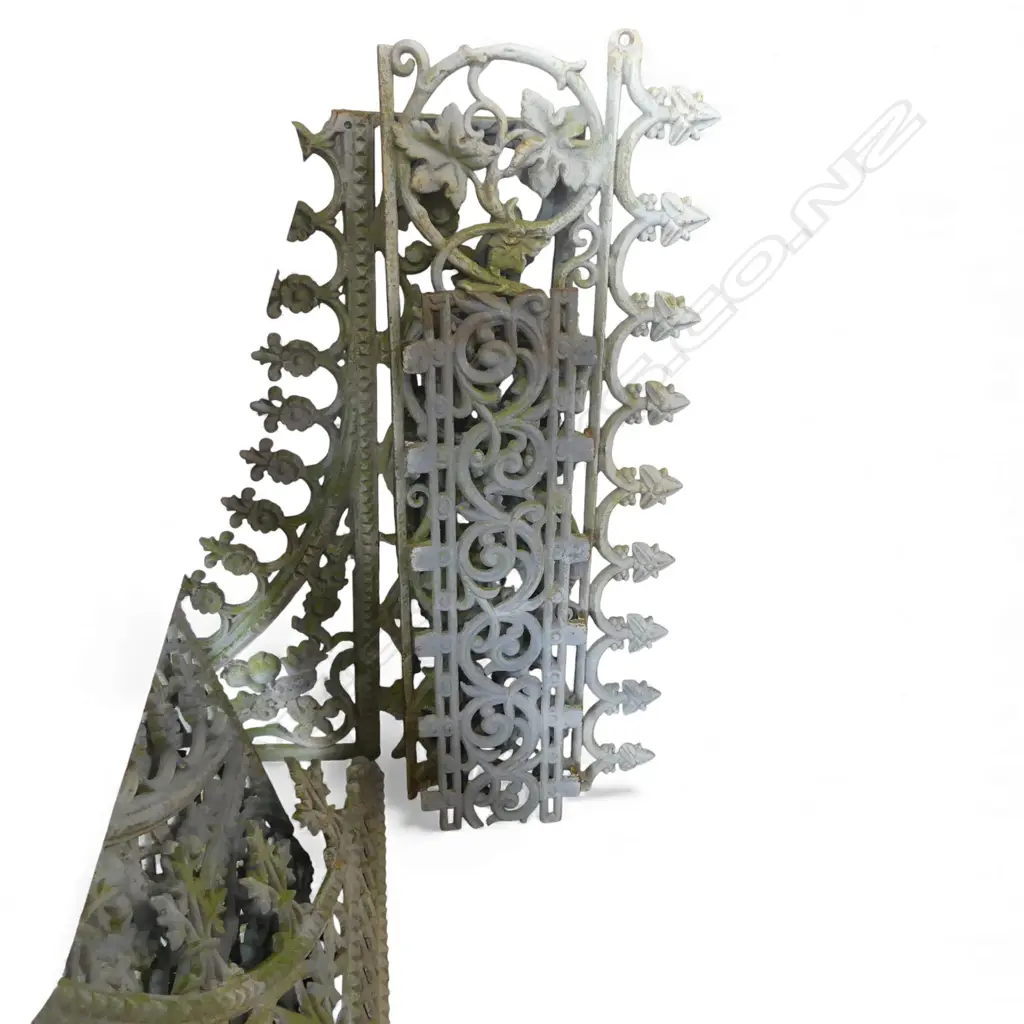 6 PCES METAL FRETWORK Image 1++
