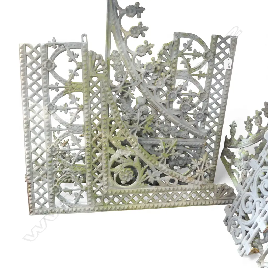 6 PCES METAL FRETWORK Image 1++