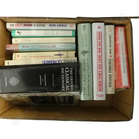 ASST. LANGUAGE REFERENCE BOOKS Incl. THE OXFORD CLASSICAL DICTIONARY