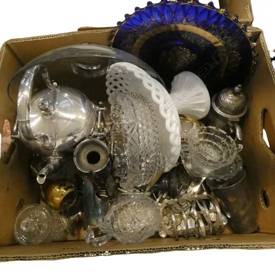 ASST. SILVER PLATE ETC