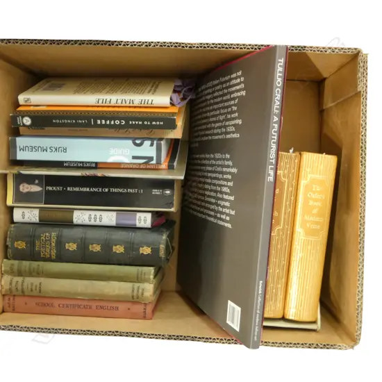 ASST. ENGLISH LIT. REFERENCE, MUSEUM WHISKEY & COFFEE GUIDES etc