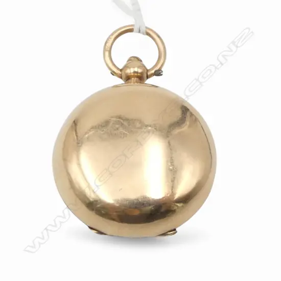 9ct SOVEREIGN CASE, AARON LUFKIN DENNISON, B'HAM 1876 15.8gms