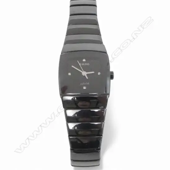LADIES 'RADO' SWISS MADE WRISTWATCH, ceramic & titanium, recently serviced, orp NZ$2000