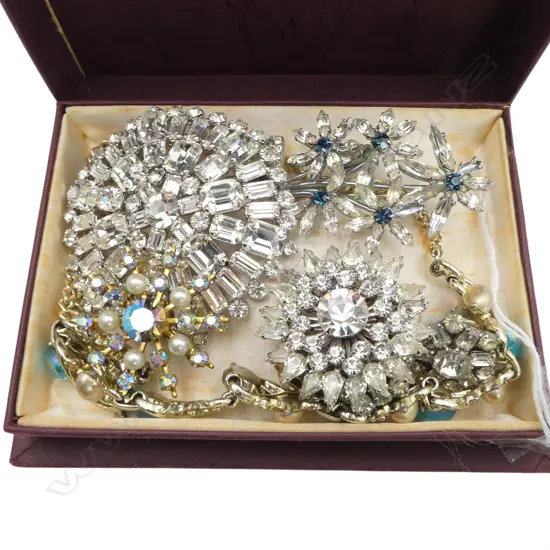 COLLECTION RHINESTONE & AURORA BOREALIS JEWELLERY