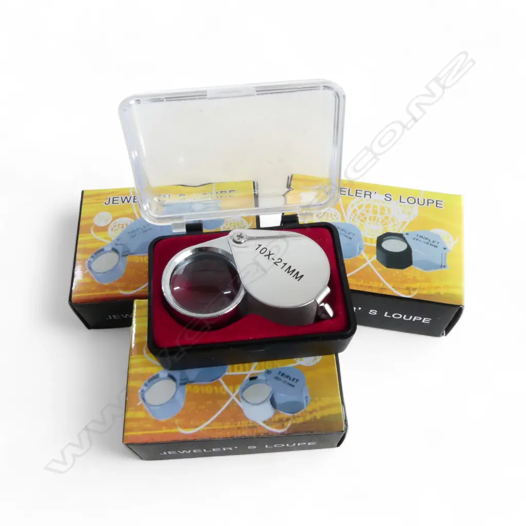 3 BOXED JEWELLERS EYE LOUPES TRIPLET Image 1++