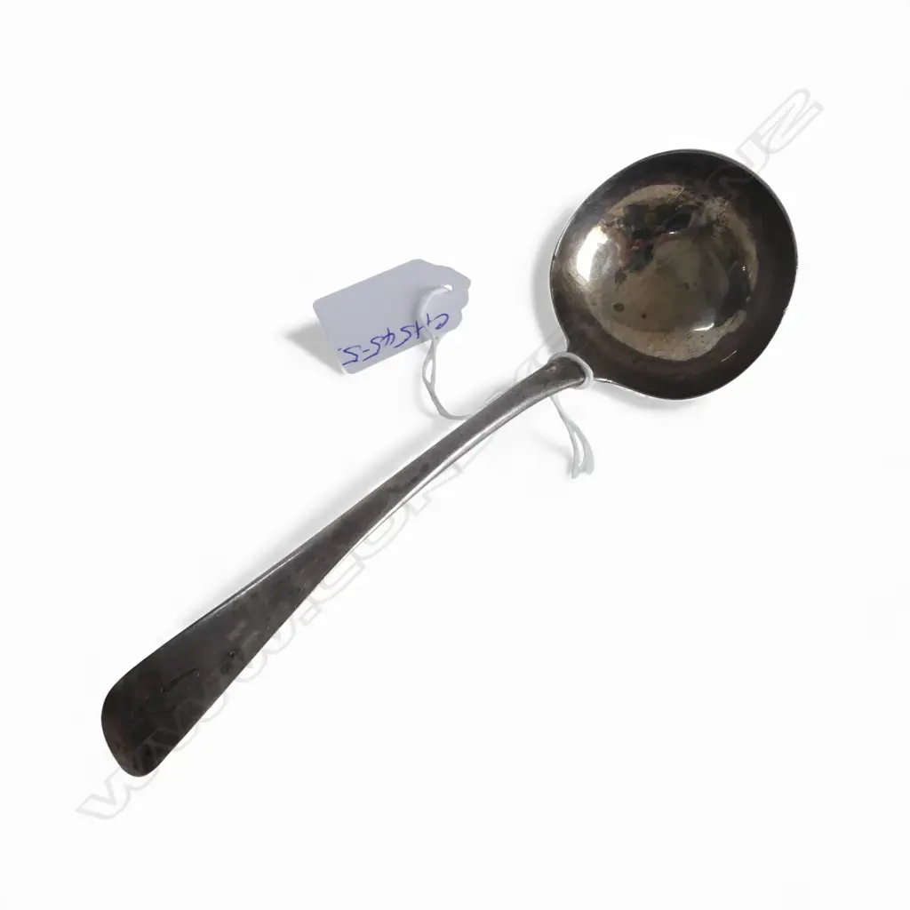 GEORGE III London 1789 SILVER SAUCE LADLE by Thomas Northcote. 49gms Image 1++