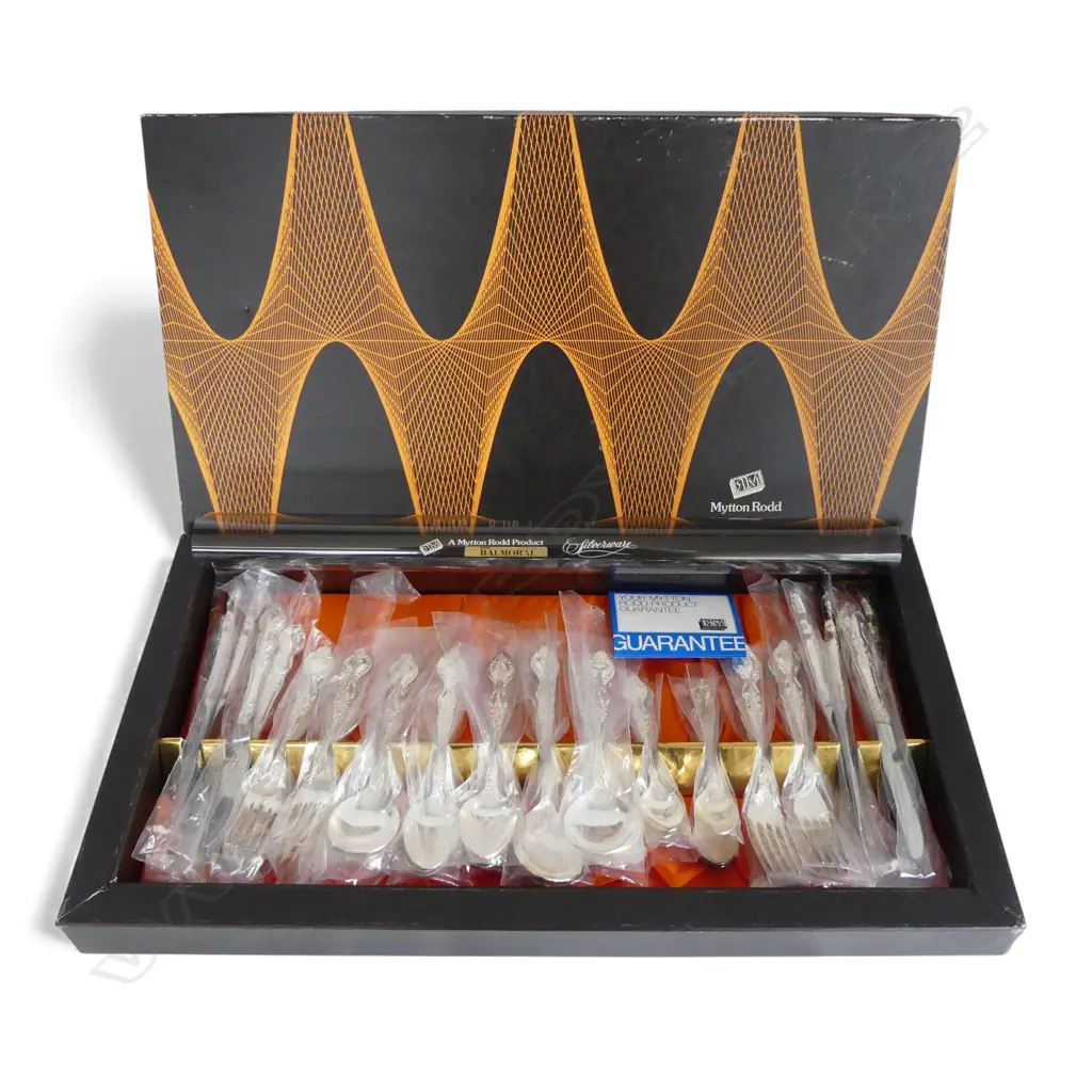 SILVER PLATE RODD CUTLERY SERVICE, BOXED Image 1++