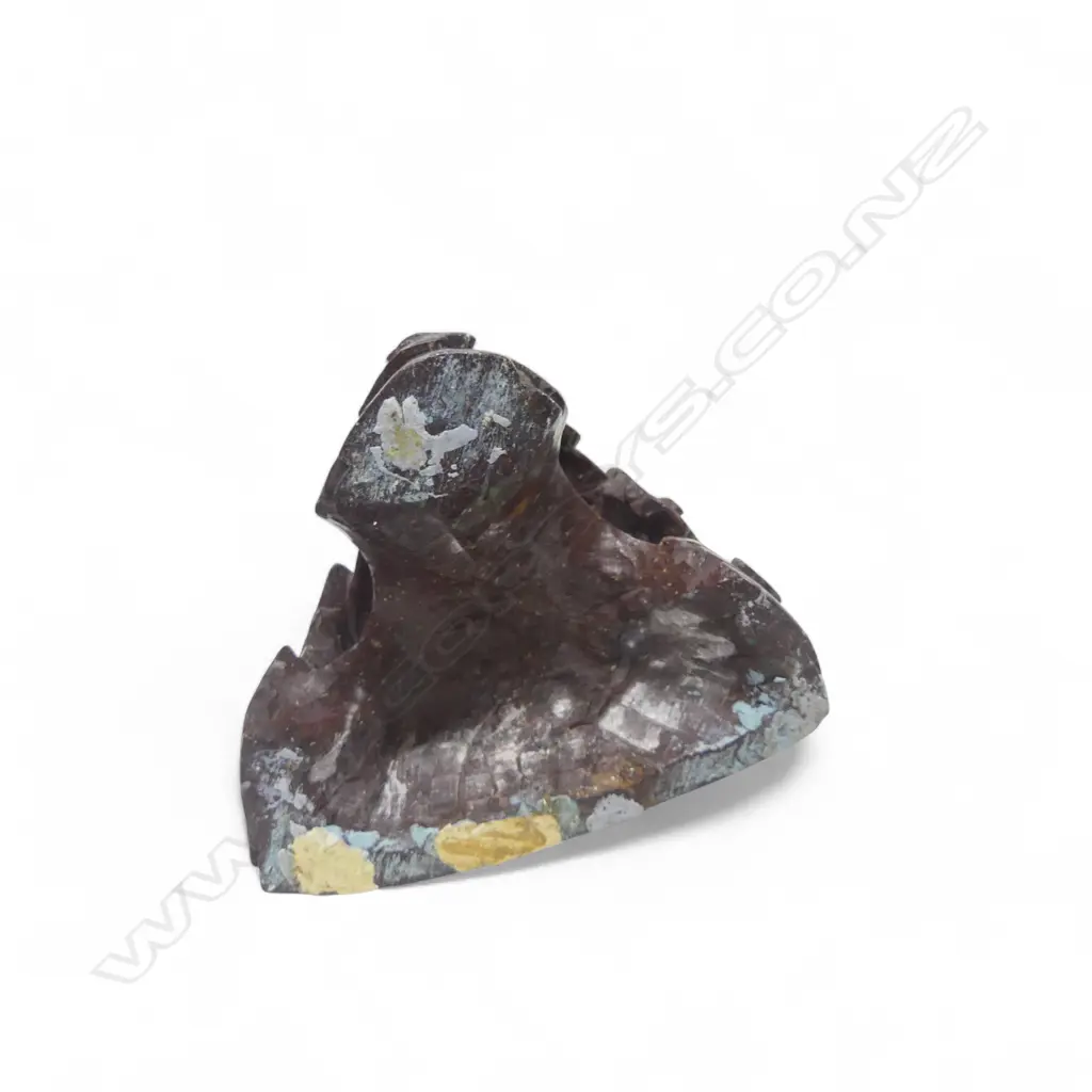 CARVED SOAPSTONE FIGURE LADY WITH RABBIT H300MM Image 1++