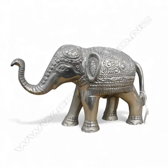ALUMINIUM ELEPHANT ORNAMENT H.200mm