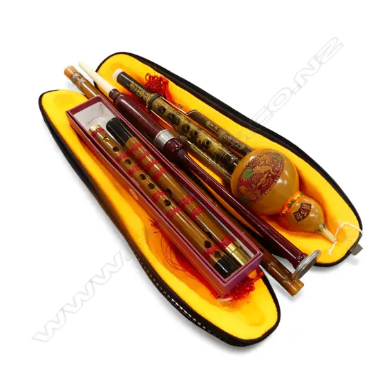 ASST. ORIENTAL WIND INSTRUMENTS