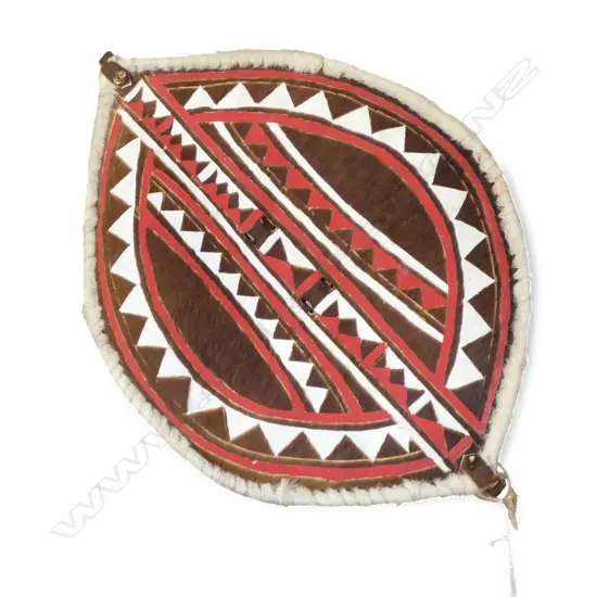 A SOUVENIR MAASAI SHIELD 800 X 560mm