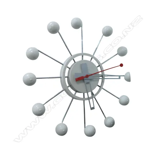   MID-CENTURY STARBURST CLOCK W720MM