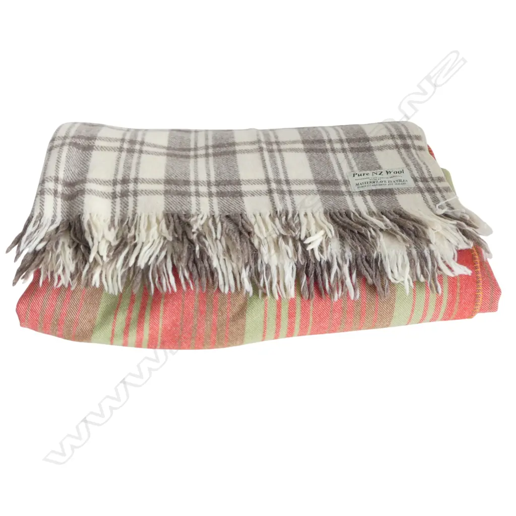 NZ MASTERWEAVE WOOLEN RUG & HOLEPROOF NZ LG WOOLEN BLANKET Image 1++