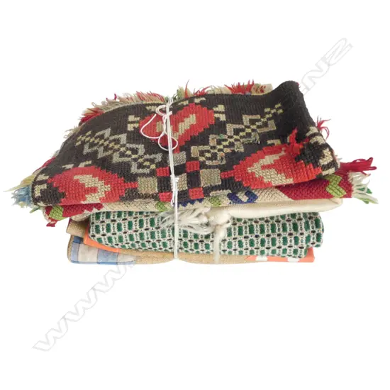 COLLECTION VINTAGE HAND WOVEN, KNITTED & EMROIDERED PCS