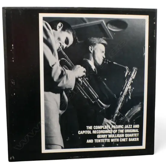 MOSIAC MD3-102 3 CD BOX SETCOMPLETE PACIFIC JAZZ RECORDINGS OF GERRY  MULLIGAN AND TENTETTE WIT CHET BAKER
