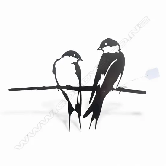 NEW ZEALAND METALBIRD GARDEN ORNAMENT L.345mm