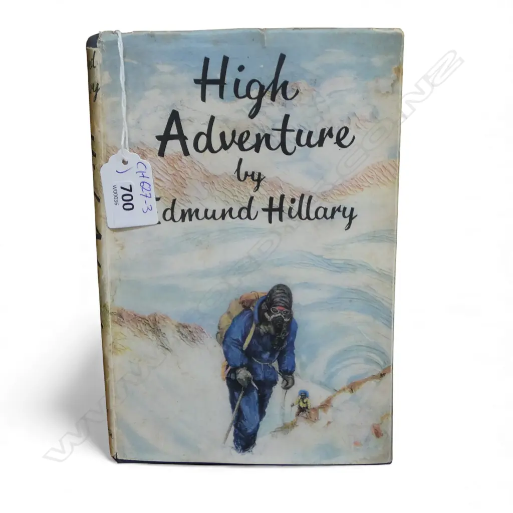 HIGH ADVENTURE by EDMUND HILLARY  Image 1++