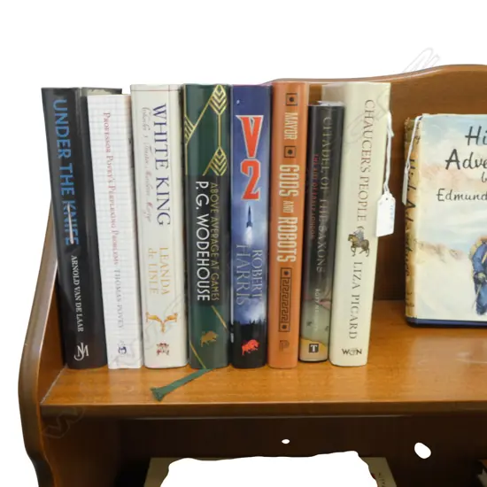 8 ASST. REFERENCE BOOKS; ENGLISH, CLASSICAL, V2 ROCKETS, etc