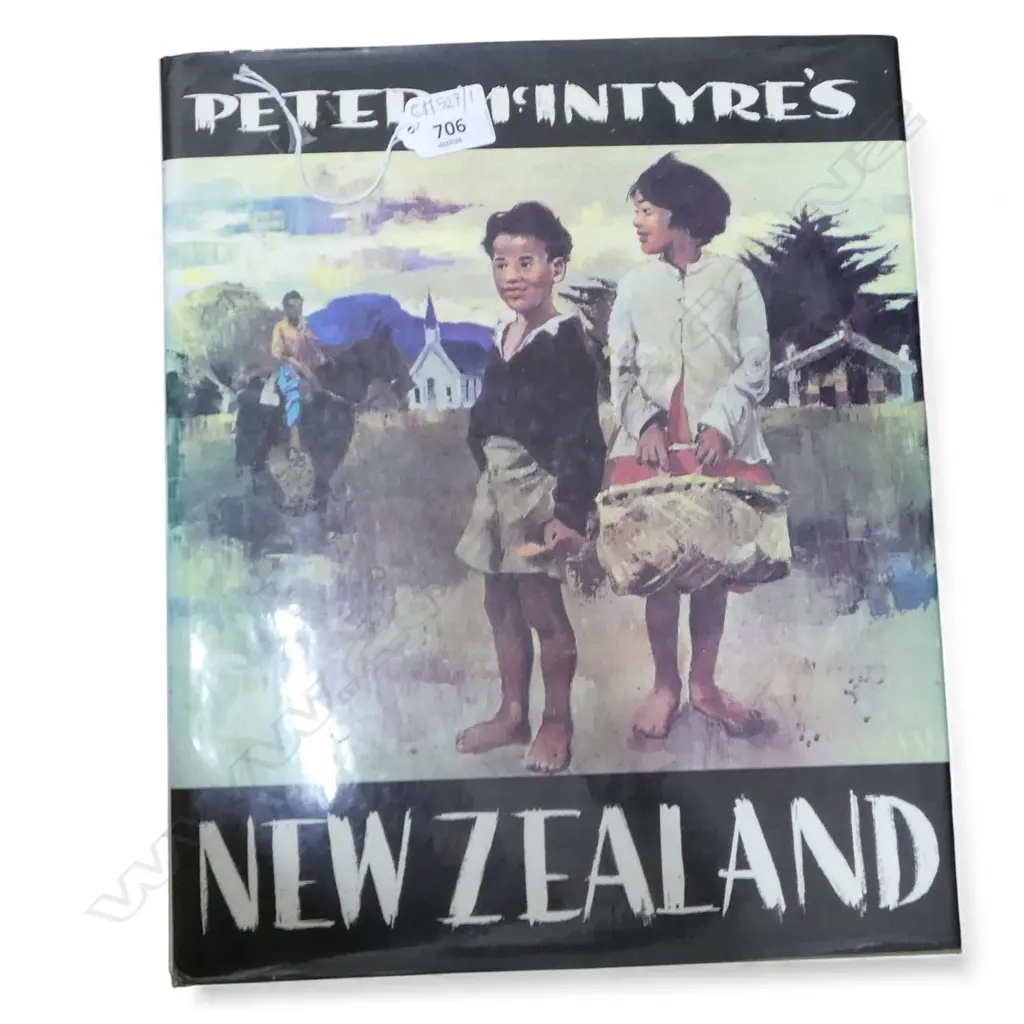 ART BOOK; PETER McINTYRES NZ H.350mm Image 1++