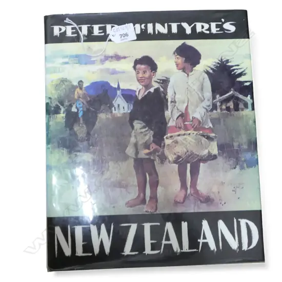 ART BOOK; PETER McINTYRES NZ H.350mm