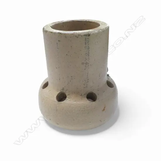CRUM POTTERIES SALT GLAZE CHIMNEY VENT H.210mm