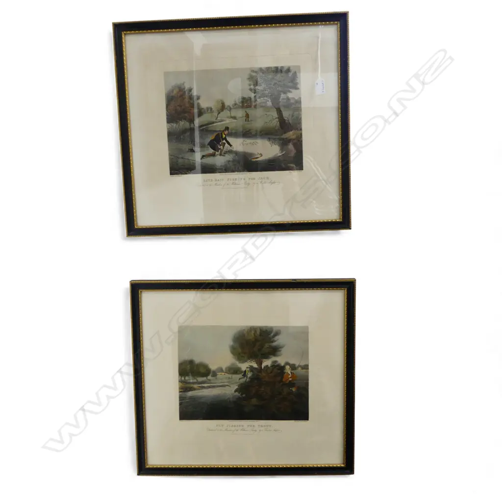 PR R. G. REEVE ANGLER ENGRAVINGS 300x355mm Image 1++