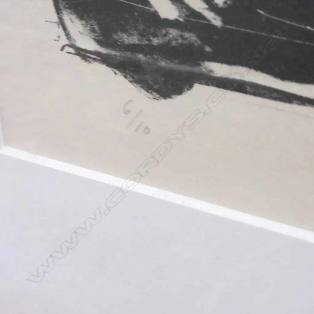 PETER RANSOM, THE MAUVE BRIDGE 1985, LITHOGRAPH, SIGNED & DATED '85, 430x680mm Image 1++