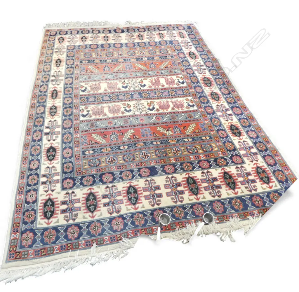 HAND KNOTTED WOOL PILE RUG 2350x1700mm Image 1++