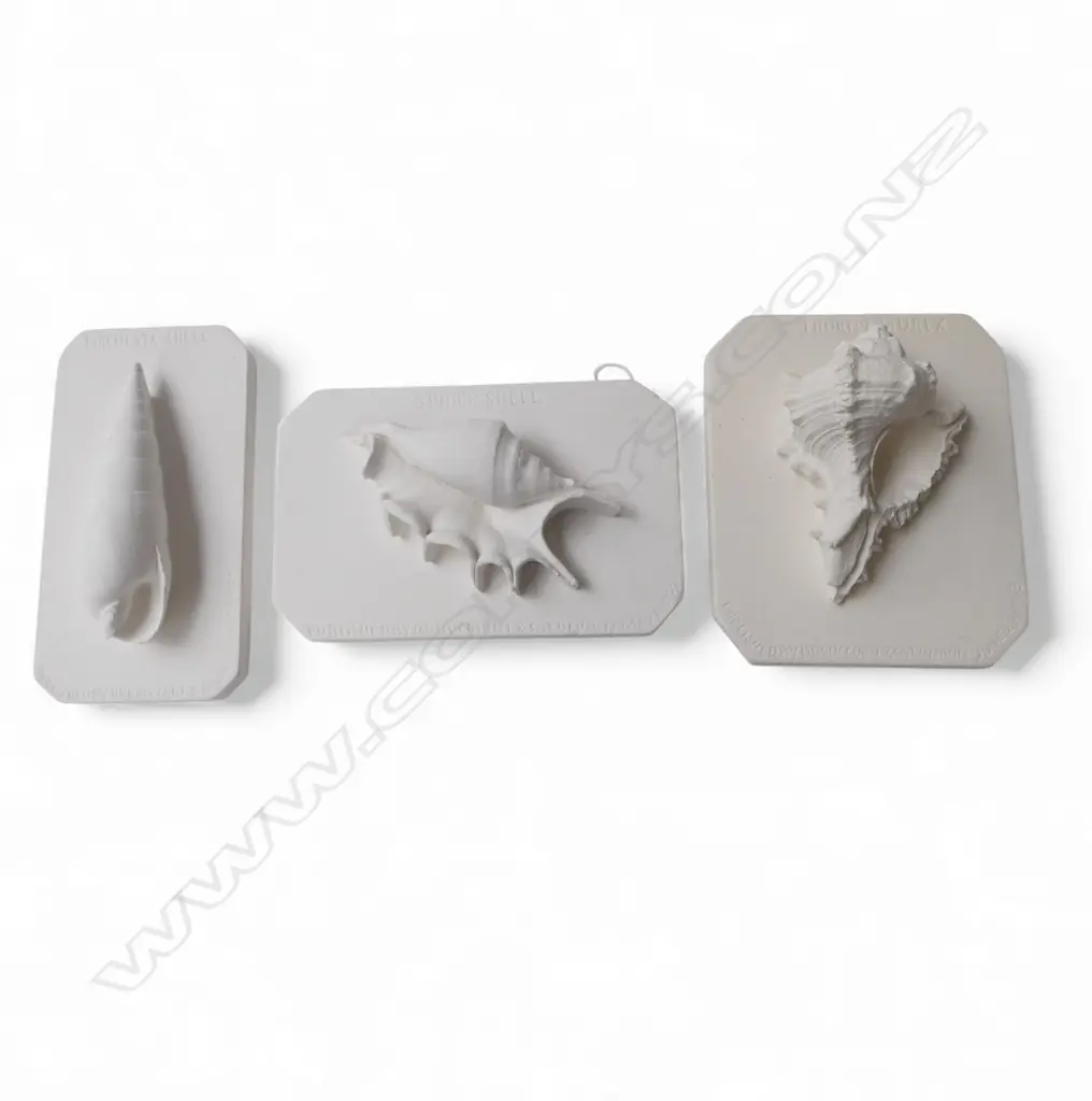 3 MOULDS FROM THE BRITISH MUSEUM 'BRUCCIANI COLLECTION' W.190mm Image 1++