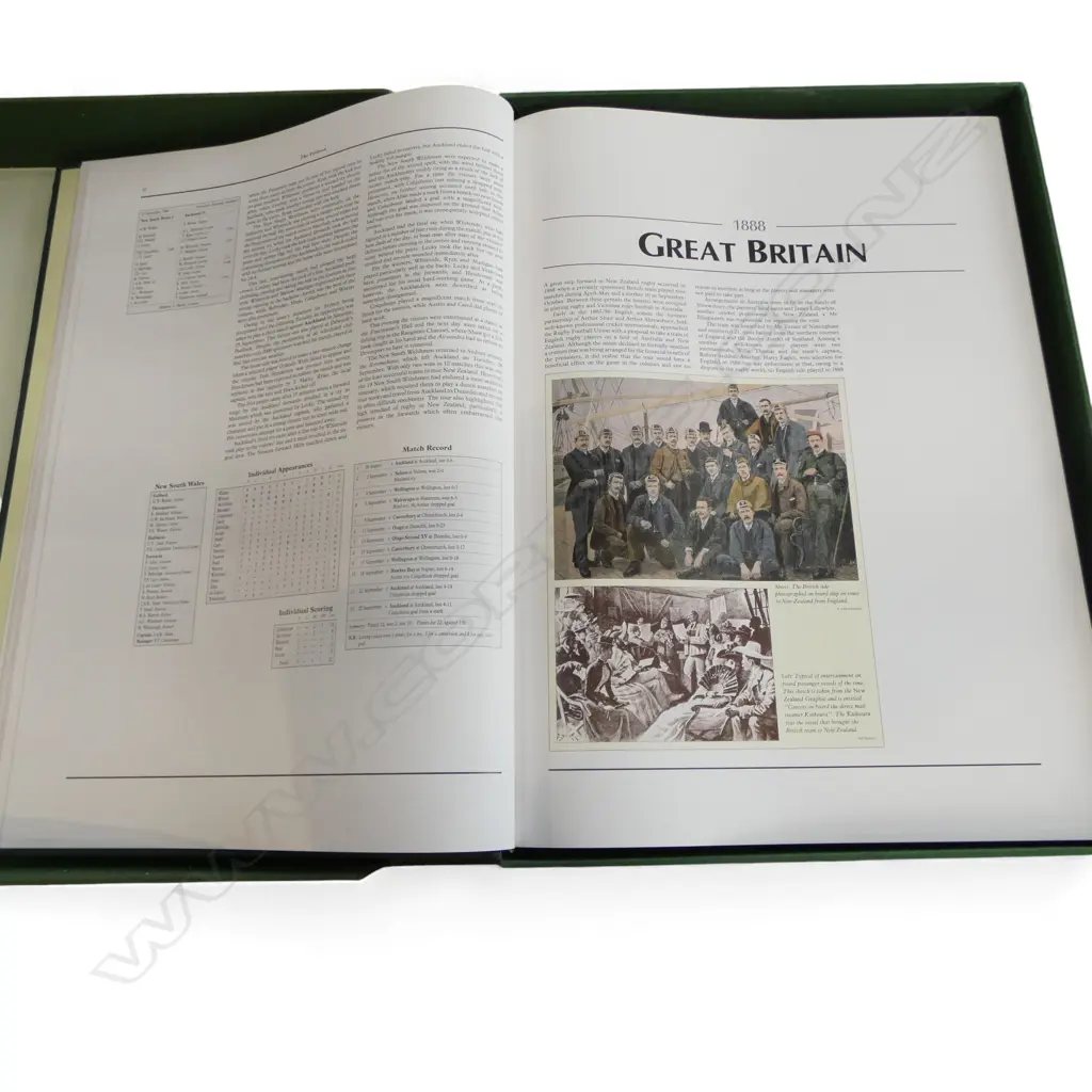 CENTENARY - 100 YEARS OF ALL BLACK RUGBY; Ed. 534/1200 in case Image 1++