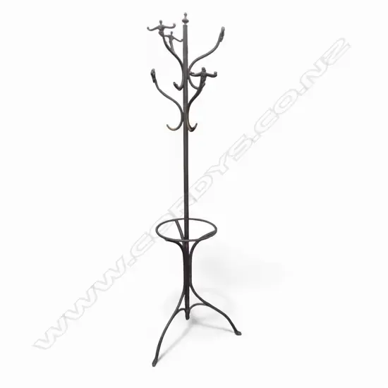 VINTAGE METAL COAT STAND H.1870mm