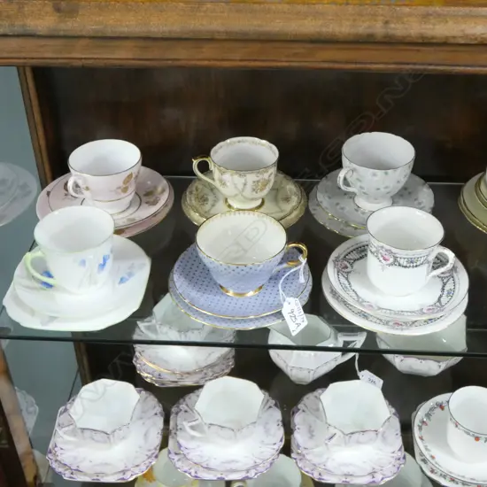 6 SHELLEY CHINA CSP SETC MIXED PATS