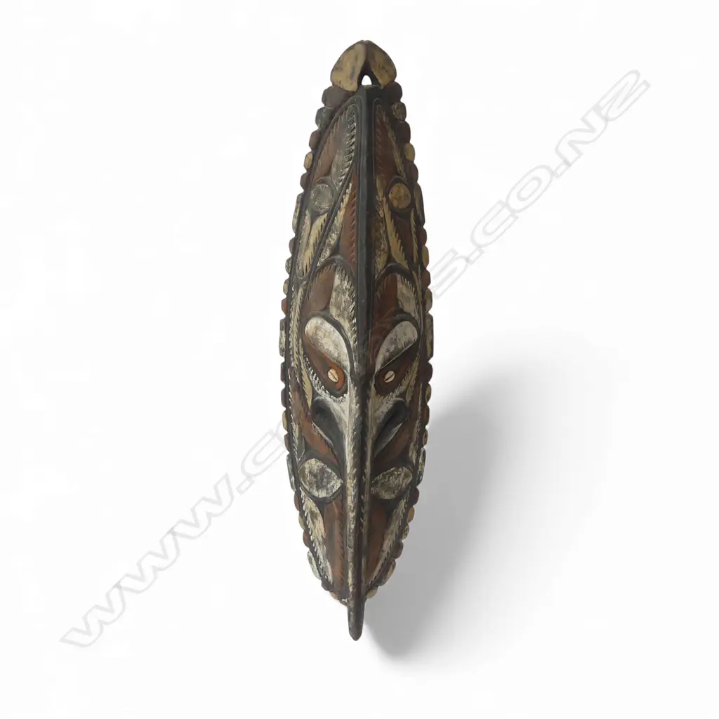 PNG CARVED WOODEN MASK H.820mm Image 1++