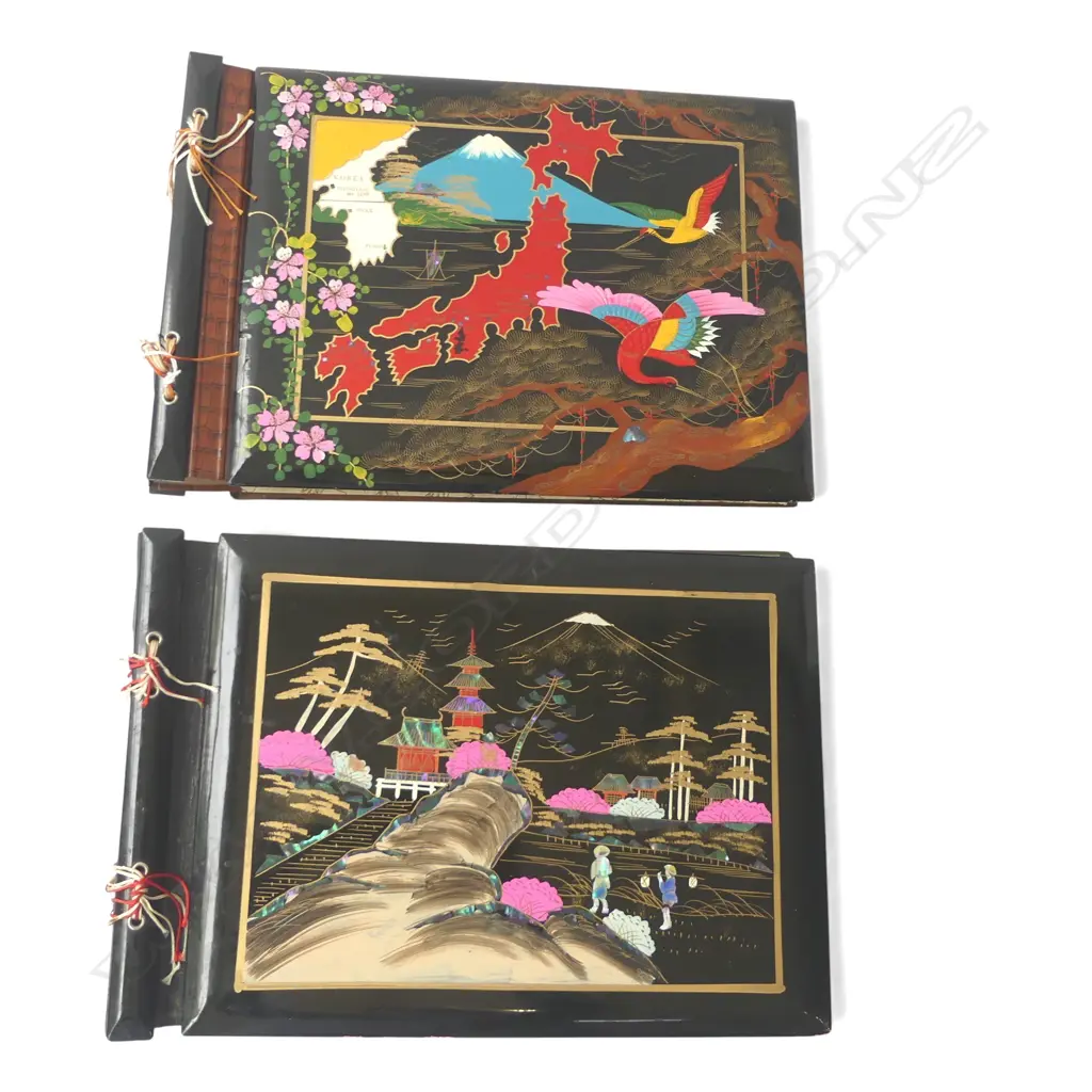 2 ORIENTAL PHOTO ALBUMS  Image 1++