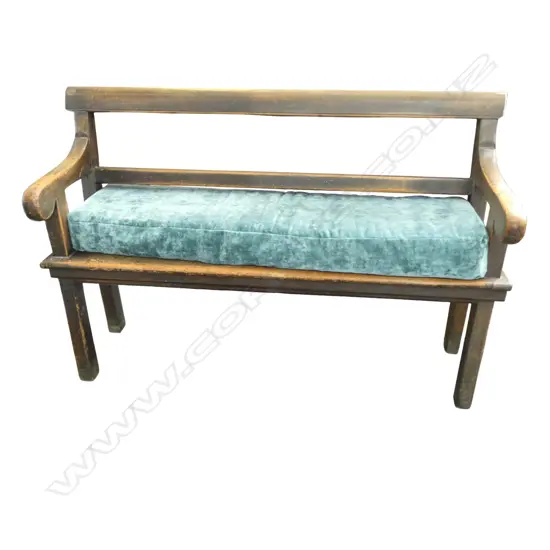 VINTAGE WOODEN BENCH W.1370mm