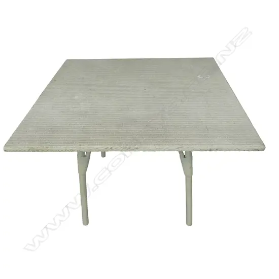 LUSTY’S LLOYD LOOM VINTAGE NZ MADE OUTDOOR TABLE 1000x720mm