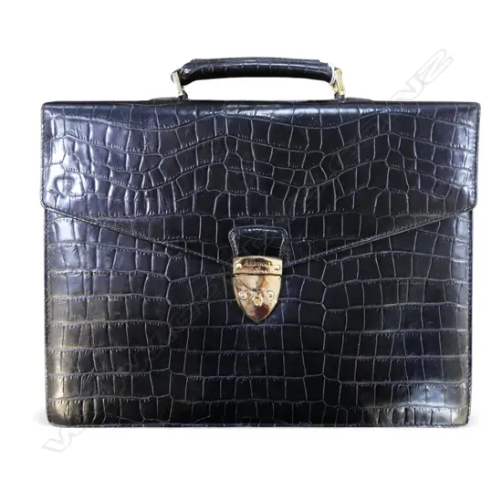 ASPINAL LEATHER BAG W.380mm