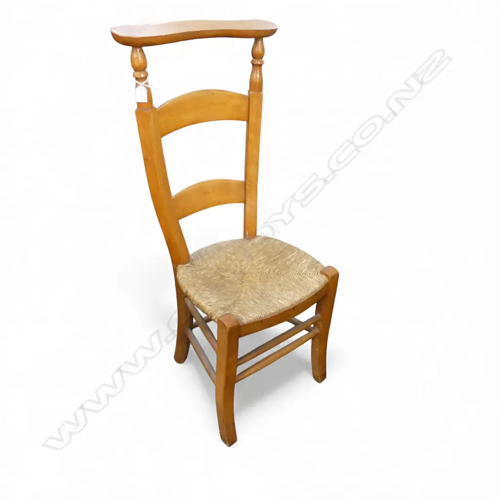 PRAYER CHAIR, CANED SEAT Image 1++