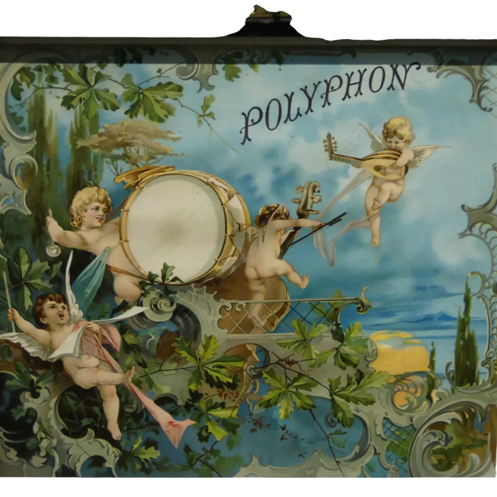 ANTIQUE POLYPHON W.270mm + RECORDS (WORKING) Image 1++