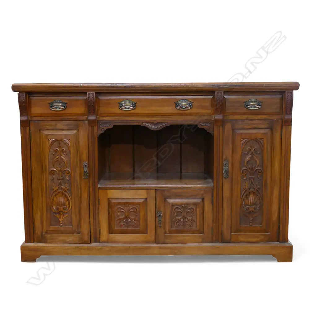 EDWARDIAN SIDEBOARD 1525x500x990mm Image 1++