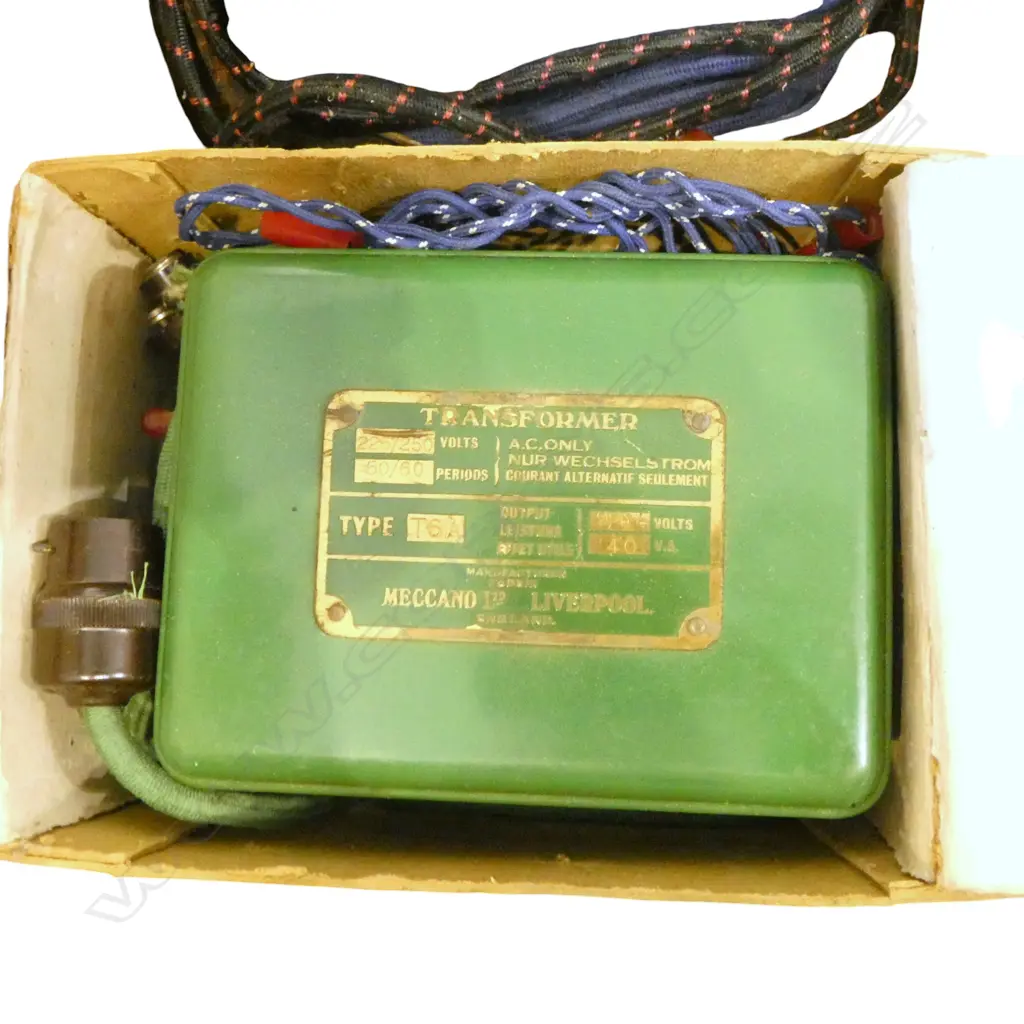 VINTAGE BOXED MECCANO STEAM ENGINE BOXED NO 4 SET & 2 TRANSFORMERS Image 1++