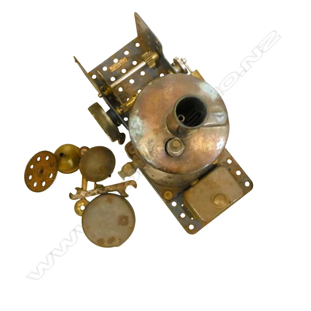 VINTAGE BOXED MECCANO STEAM ENGINE BOXED NO 4 SET & 2 TRANSFORMERS Image 1++