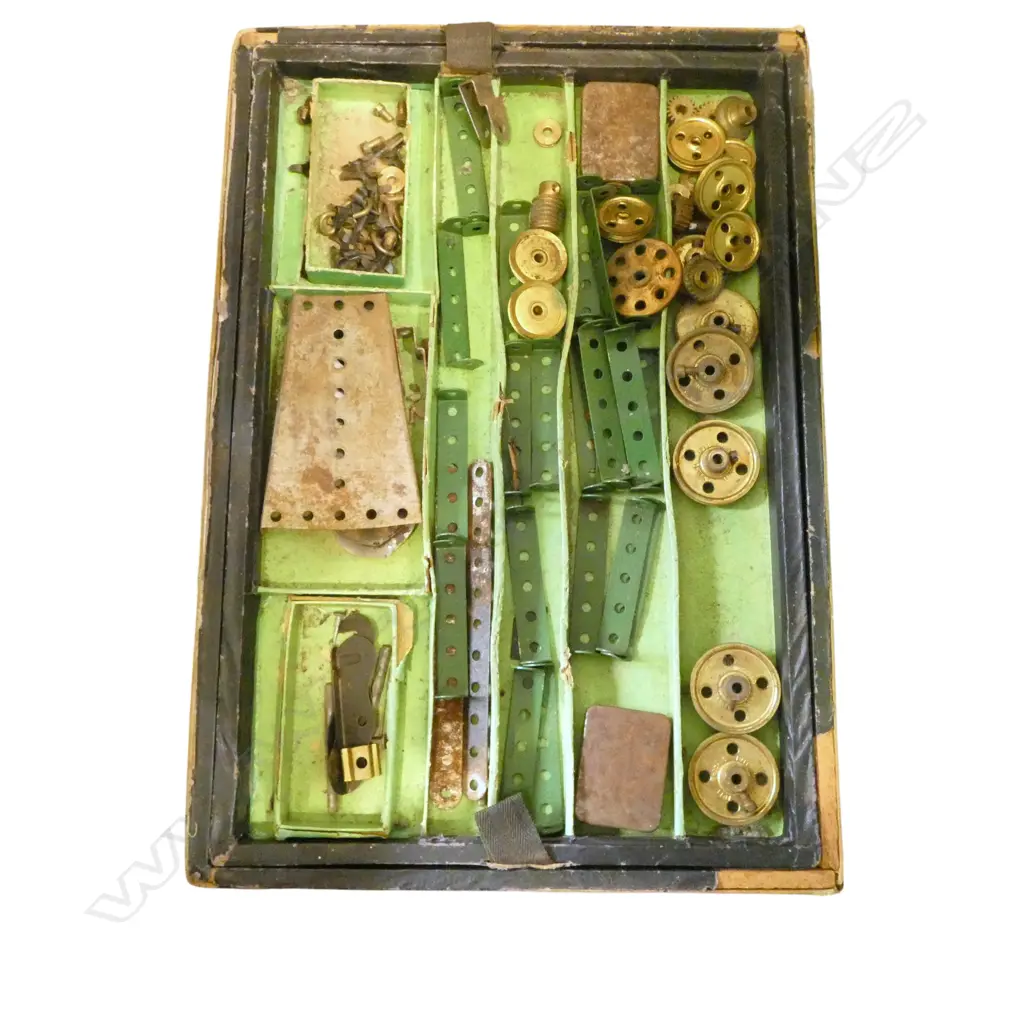 VINTAGE BOXED MECCANO STEAM ENGINE BOXED NO 4 SET & 2 TRANSFORMERS Image 1++