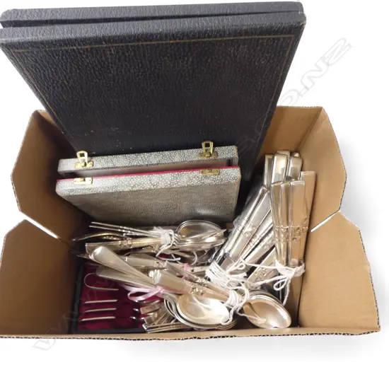 ASST. CUTLERY some cased