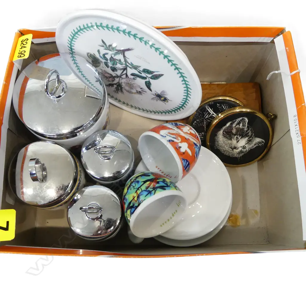 ASST. ROYAL WORCESTER CHINA, PORTMERION STAND, etc Image 1++