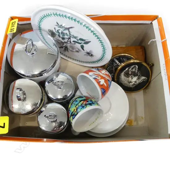 ASST. ROYAL WORCESTER CHINA, PORTMERION STAND, etc